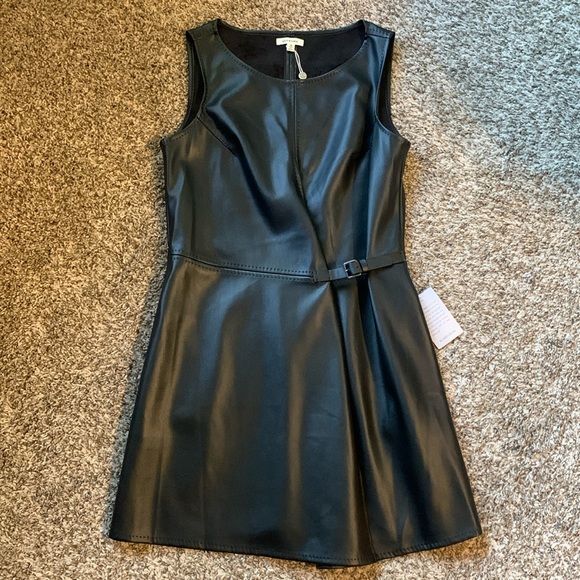Max Studio Dresses & Skirts - Max Studio Black Leather Dress Nordstrom Size Medium